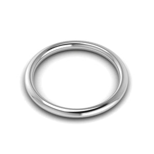 Jewelove™ Rings Women's Band only Plain Platinum Ring for Women JL PT WB 115