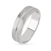 Jewelove™ Rings Plain Platinum Wedding Bands with Matte Finish SJ PTO 292