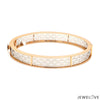 Jewelove™ Bangles & Bracelets Platinum & 18K Rose Gold Bracelet for Men JL PTB 1055