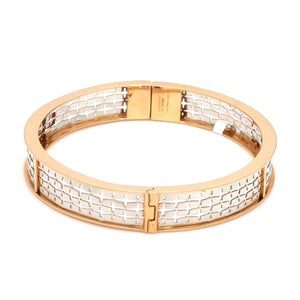 Jewelove™ Bangles & Bracelets Platinum & 18K Rose Gold Bracelet for Men JL PTB 1055