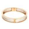 Jewelove™ Bangles & Bracelets Platinum & 18K Rose Gold Bracelet for Men JL PTB 1221