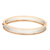 Jewelove™ Bangles & Bracelets Platinum & 18K Rose Gold Bracelet for Men JL PTB 1221