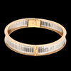 Jewelove™ Bangles & Bracelets Platinum & 18K Rose Gold Bracelet for Men JL PTB 1221