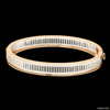 Jewelove™ Bangles & Bracelets Platinum & 18K Rose Gold Bracelet for Men JL PTB 1221