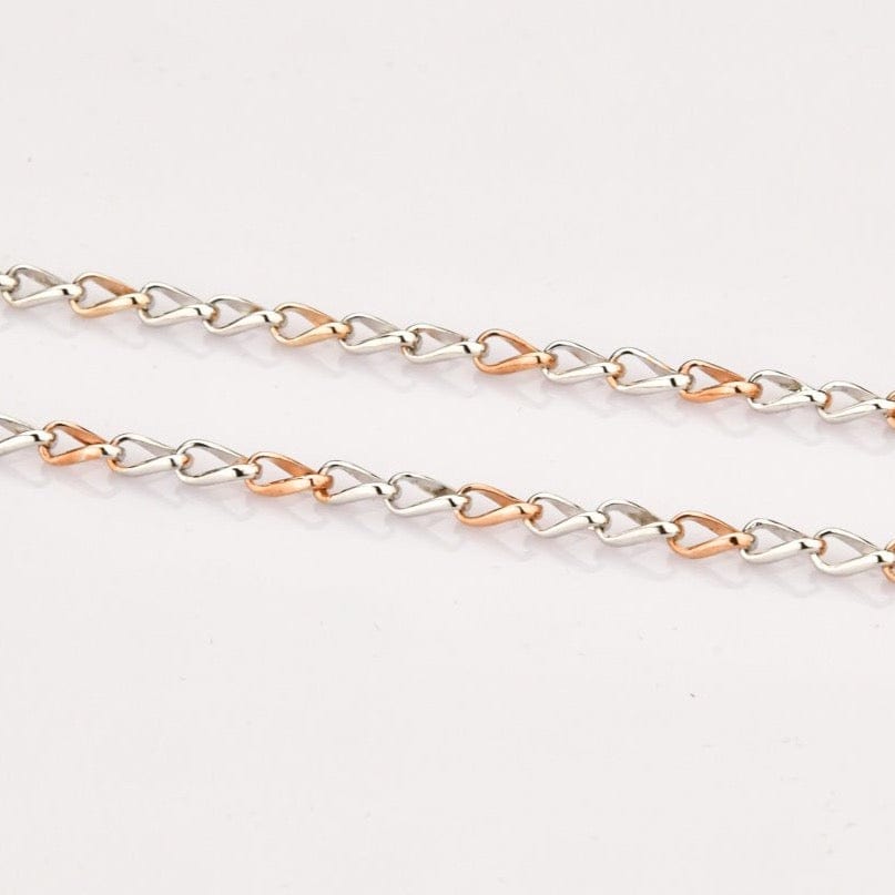 Jewelove™ Chains Platinum & 18K Rose Gold Chain JL PT CH 823