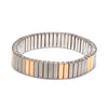 Jewelove™ Bangles & Bracelets Platinum & 18K Rose Gold Flexible Bracelet for Men JL PTB 1232