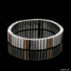 Jewelove™ Bangles & Bracelets Platinum & 18K Rose Gold Flexible Bracelet for Men JL PTB 1232