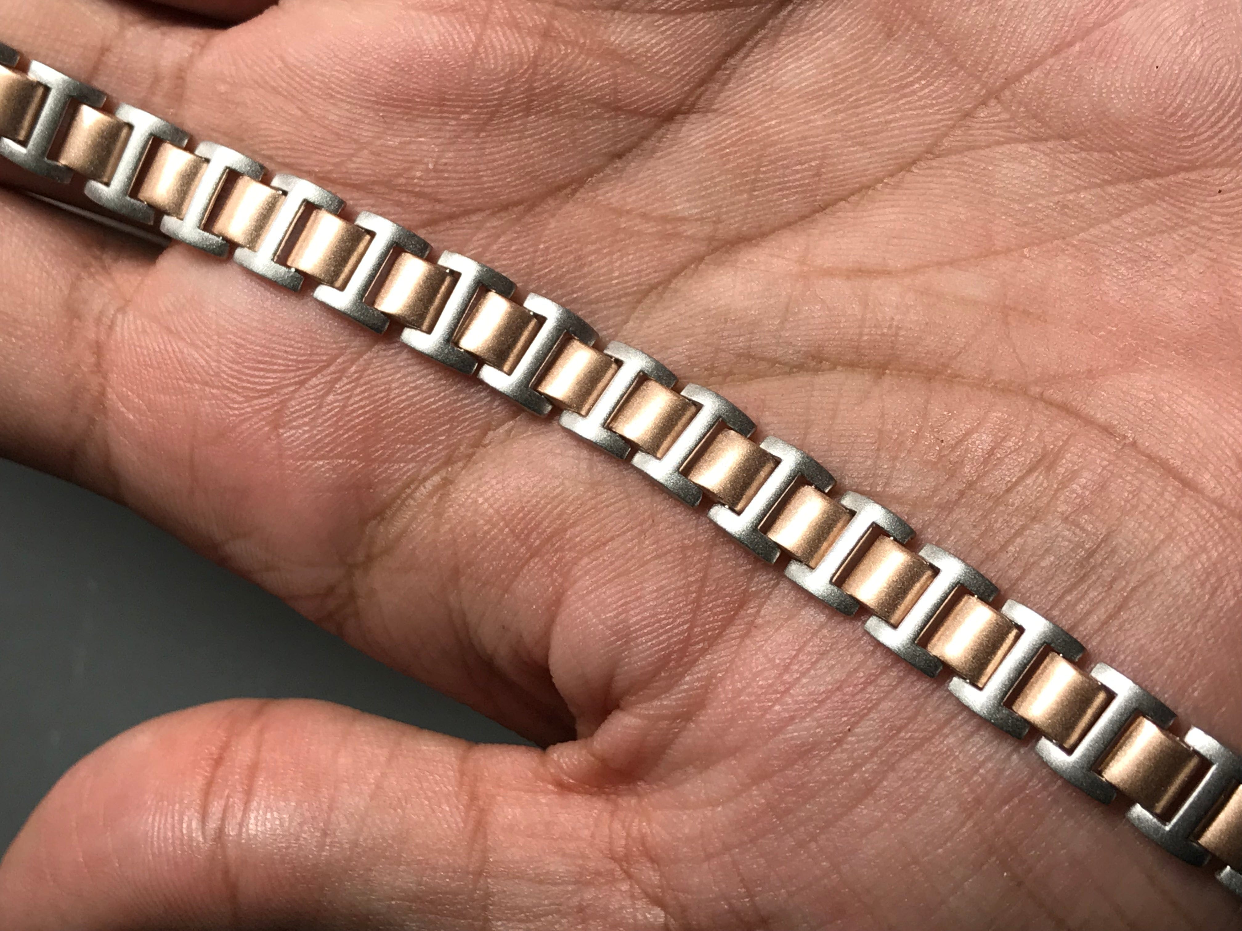 MAFELOE Men's Leather Bracelet with Stainless India | Ubuy