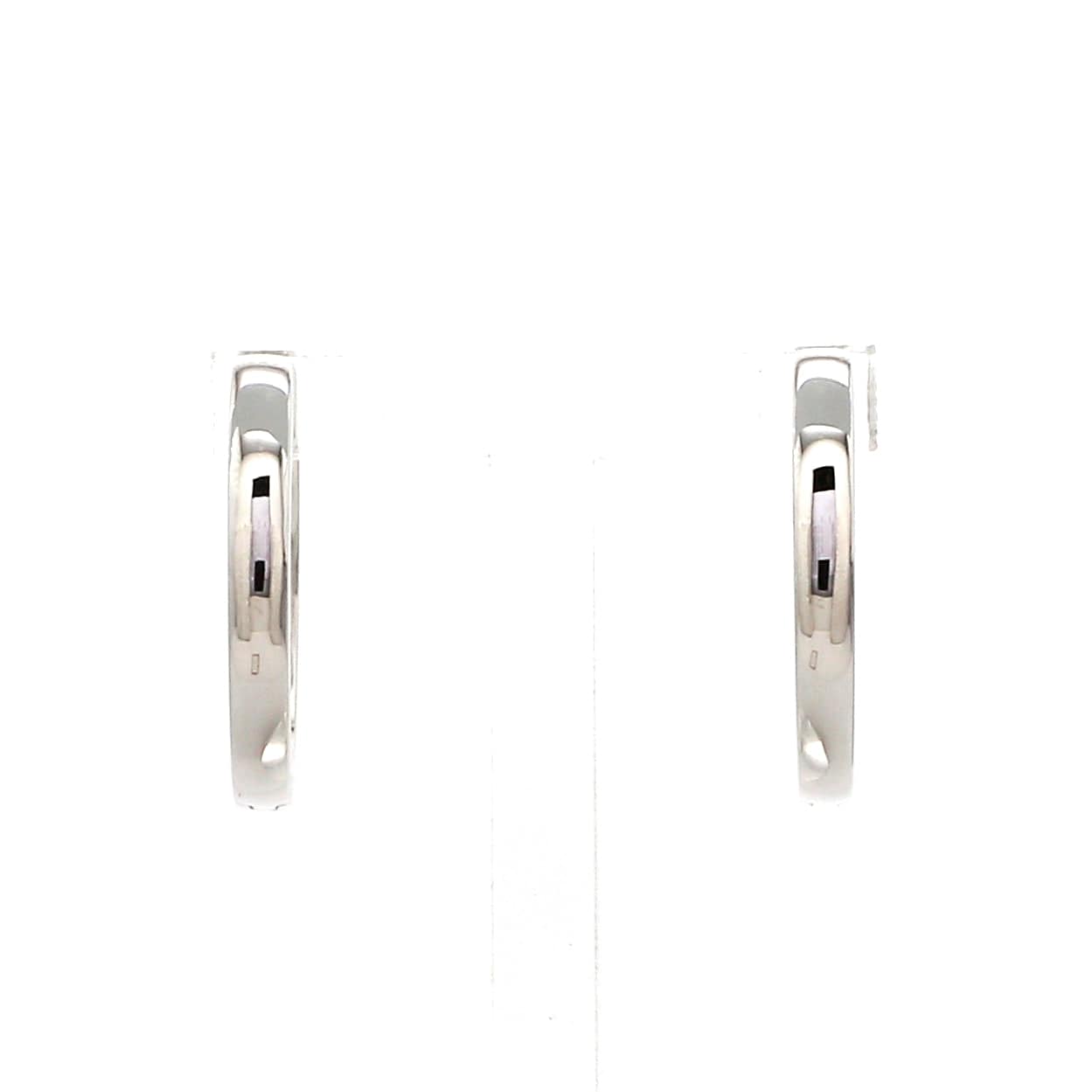 Jewelove™ Earrings Platinum Bali Earrings with Diamonds  JL PT E 332