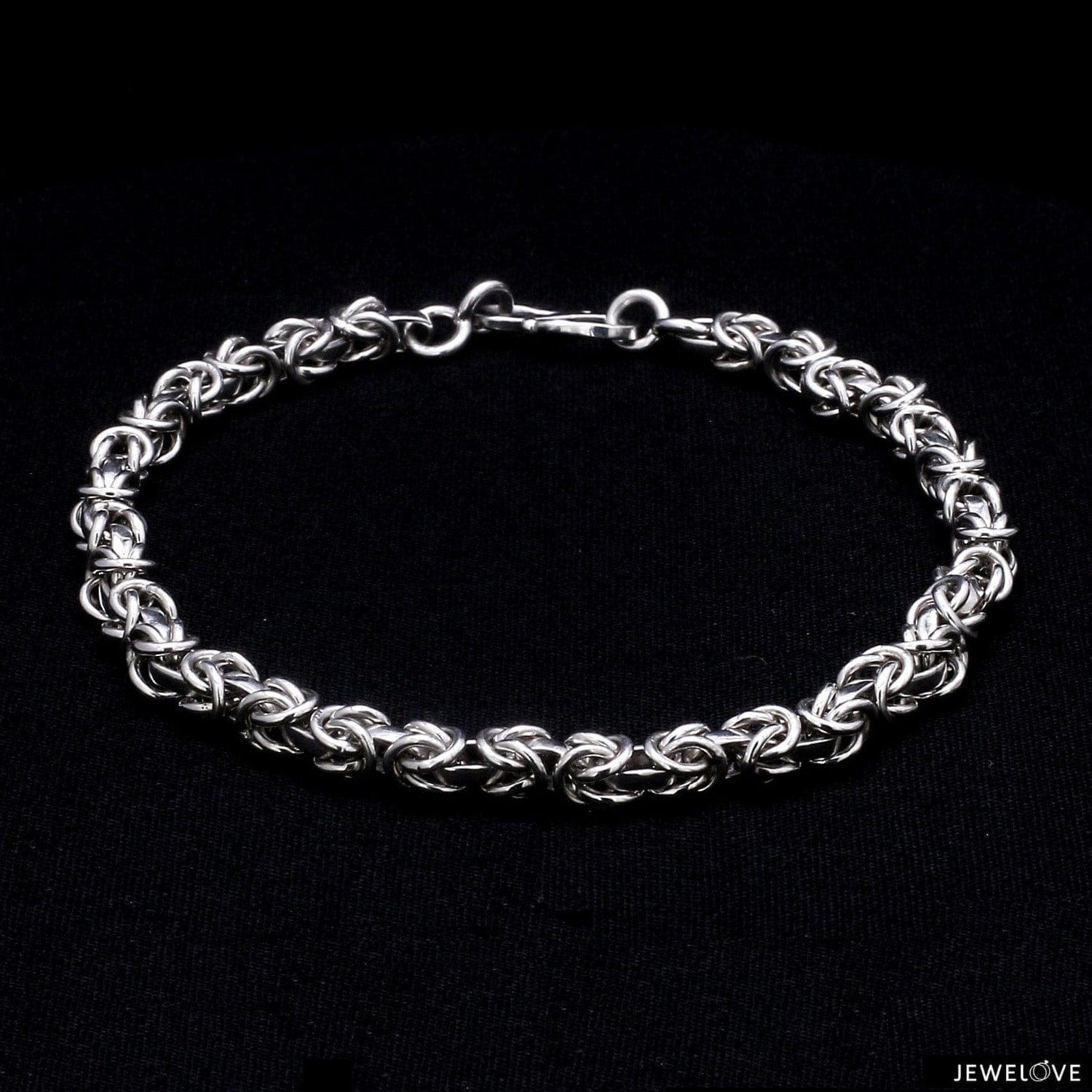 Jewelove™ Bangles & Bracelets Platinum Bracelet for Men JL PTB 1025