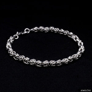 Jewelove™ Bangles & Bracelets Platinum Bracelet for Men JL PTB 1025