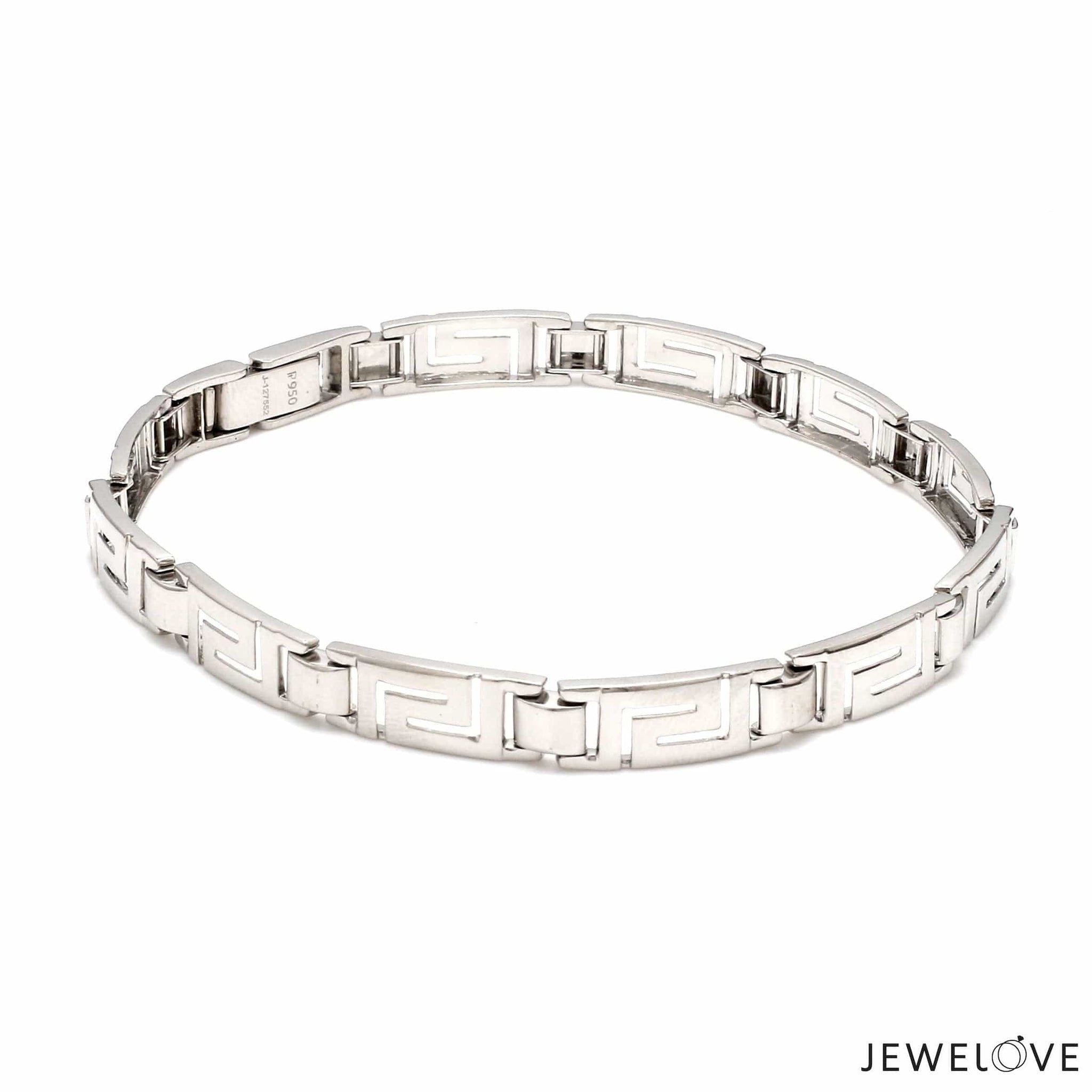 Jewelove™ Bangles & Bracelets Platinum Bracelet for Men JL PTB 1058-A