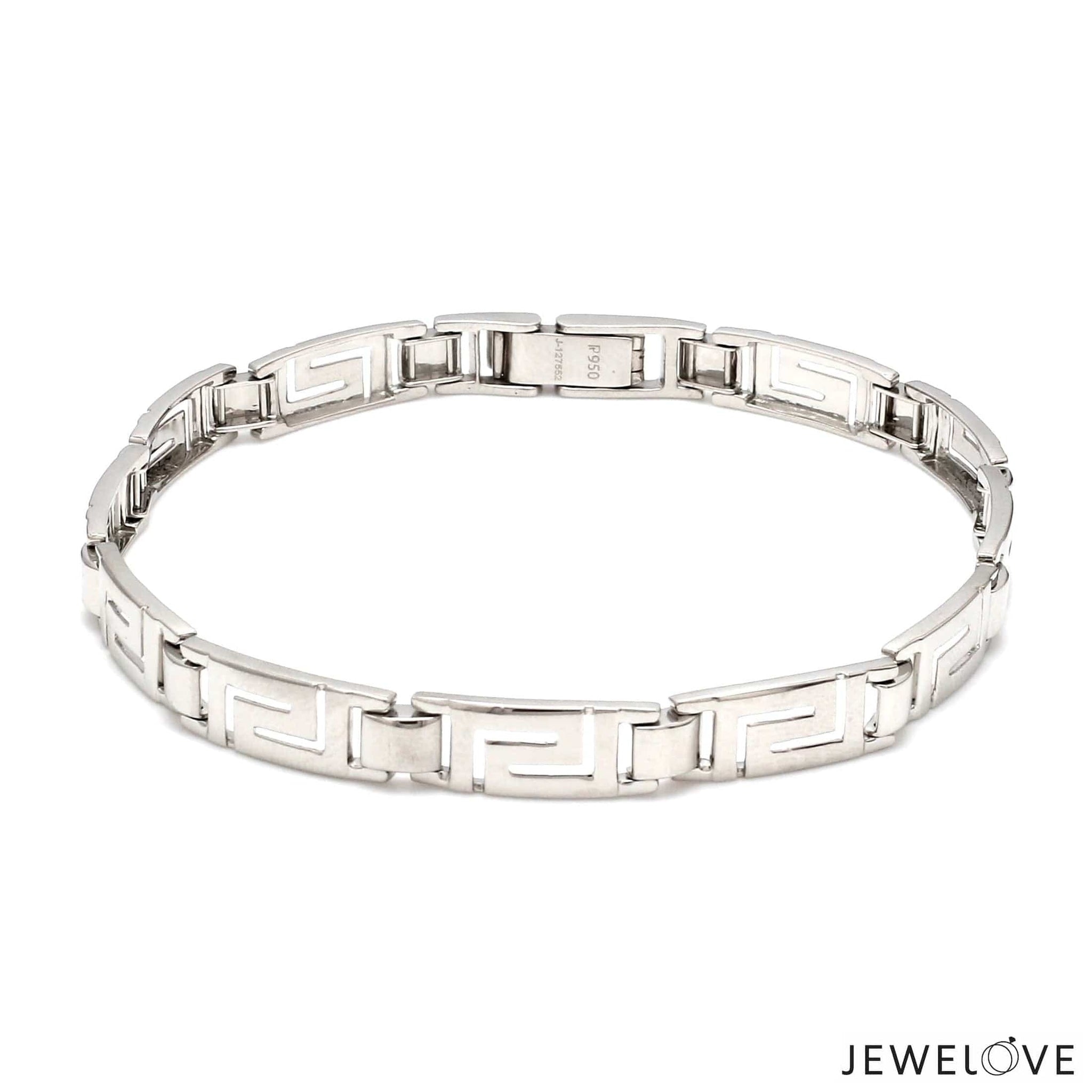 Jewelove™ Bangles & Bracelets Platinum Bracelet for Men JL PTB 1058-A