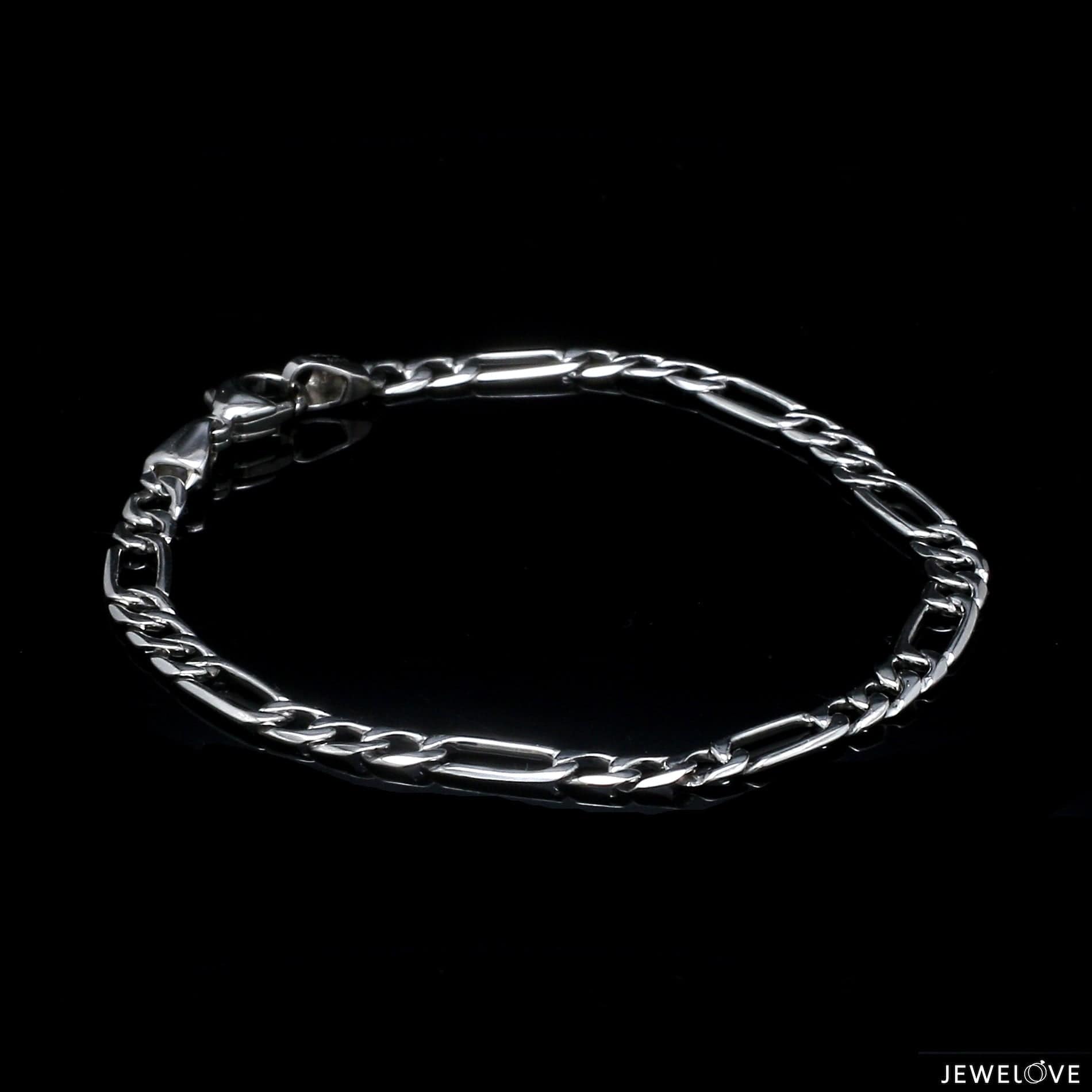 Jewelove™ Bangles & Bracelets Platinum Bracelet for Men JL PTB 1287