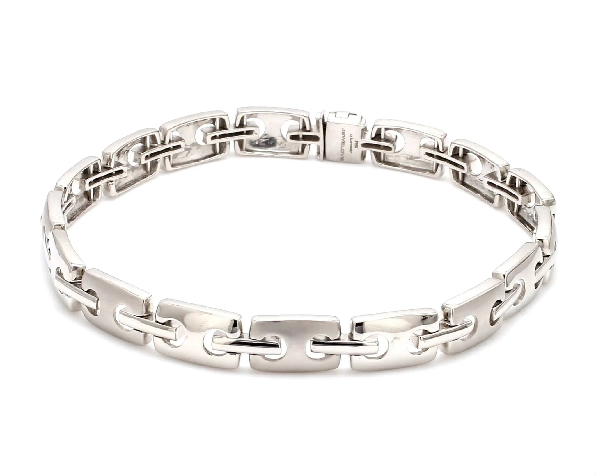 Jewelove™ Bangles & Bracelets Platinum Bracelet for Men JL PTB 621