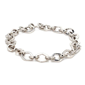 Jewelove™ Bangles & Bracelets Single Platinum Bracelet for Men JL PTB 637