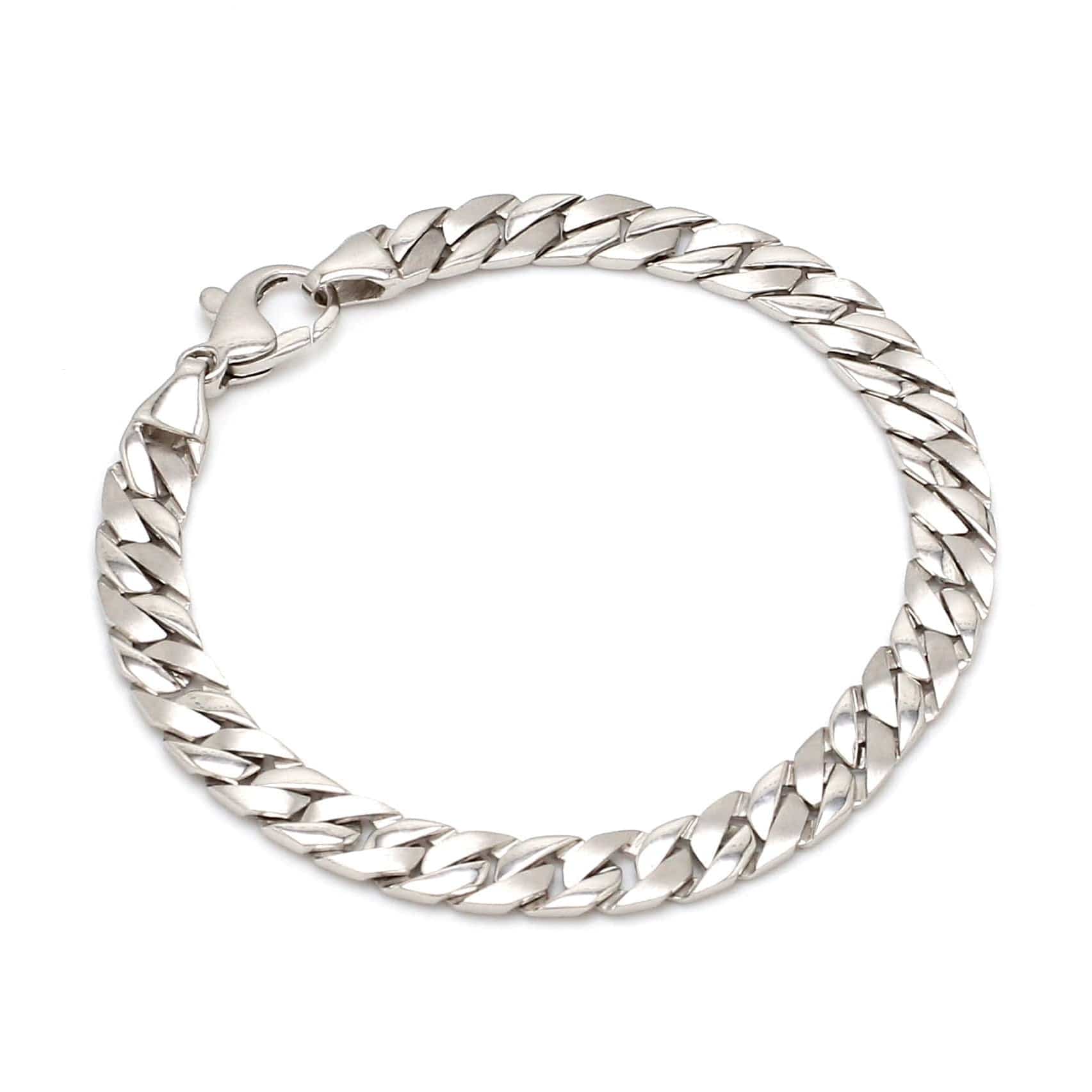 Jewelove™ Bangles & Bracelets 8 inches Platinum Bracelet for Men JL PTB 749