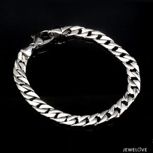 Jewelove™ Bangles & Bracelets 8 inches Platinum Bracelet for Men JL PTB 749