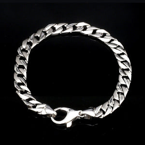 Jewelove™ Bangles & Bracelets 8 inches Platinum Bracelet for Men JL PTB 749