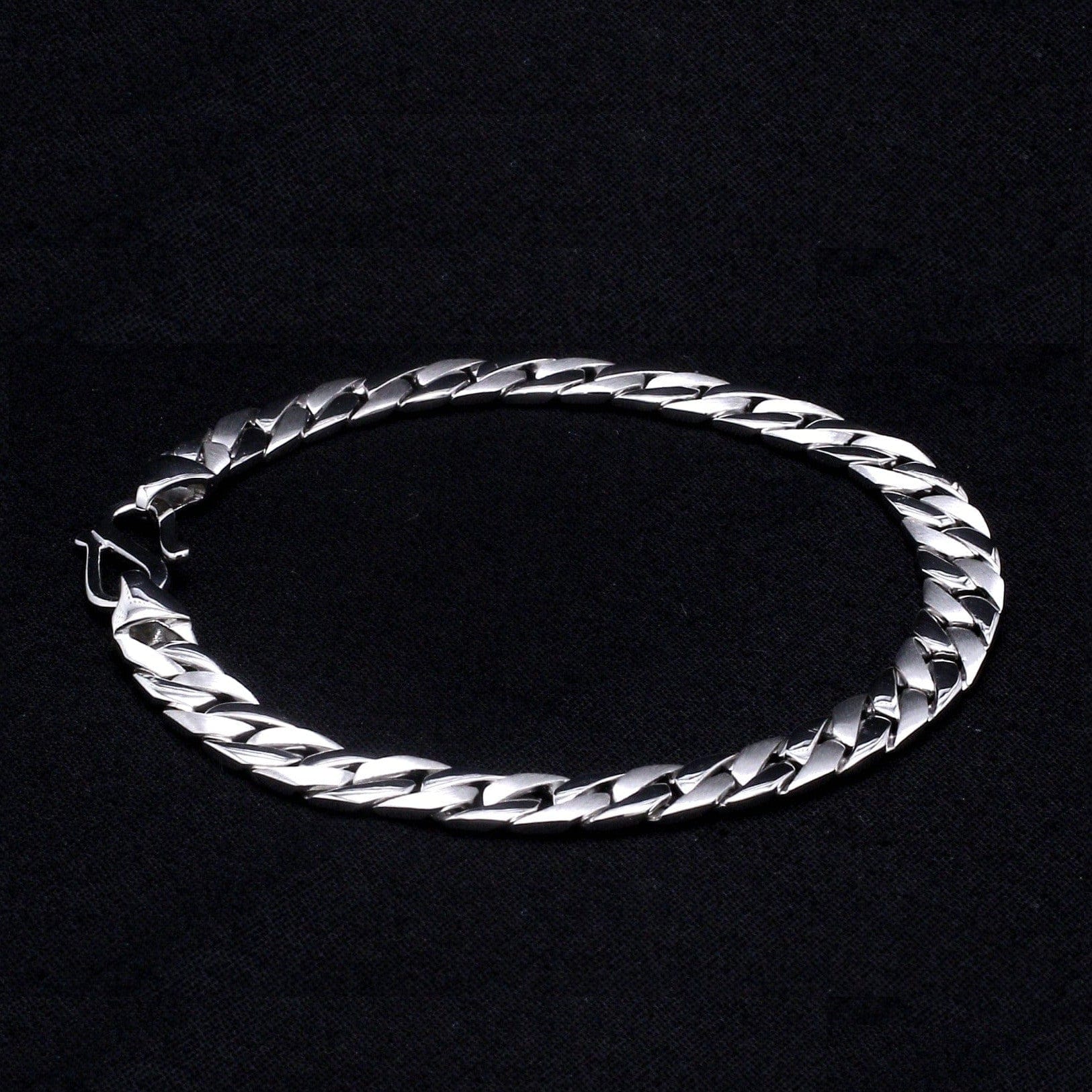 Jewelove™ Bangles & Bracelets 8 inches Platinum Bracelet for Men JL PTB 749