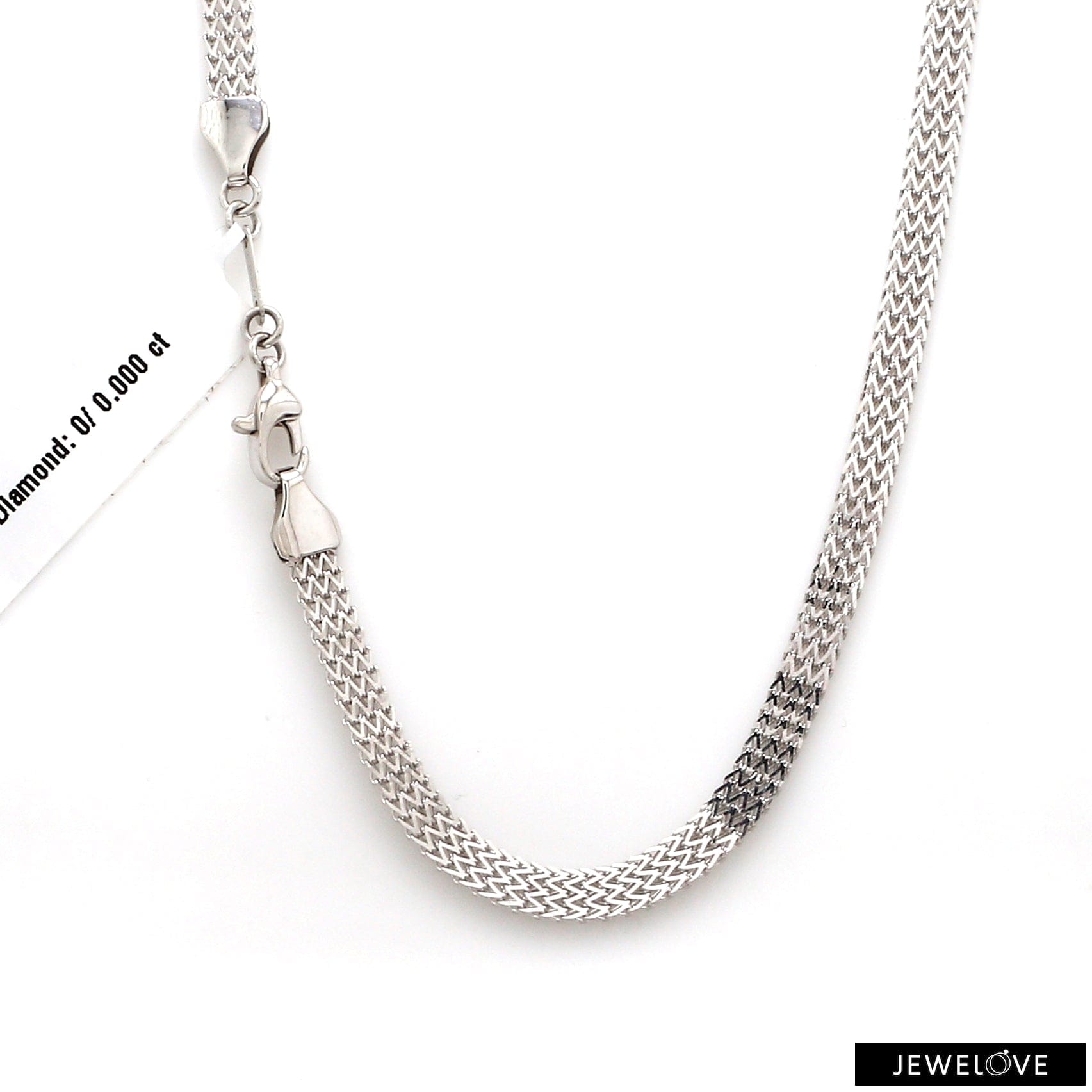 Jewelove™ Chains Platinum Chain for Men JL PT 1191