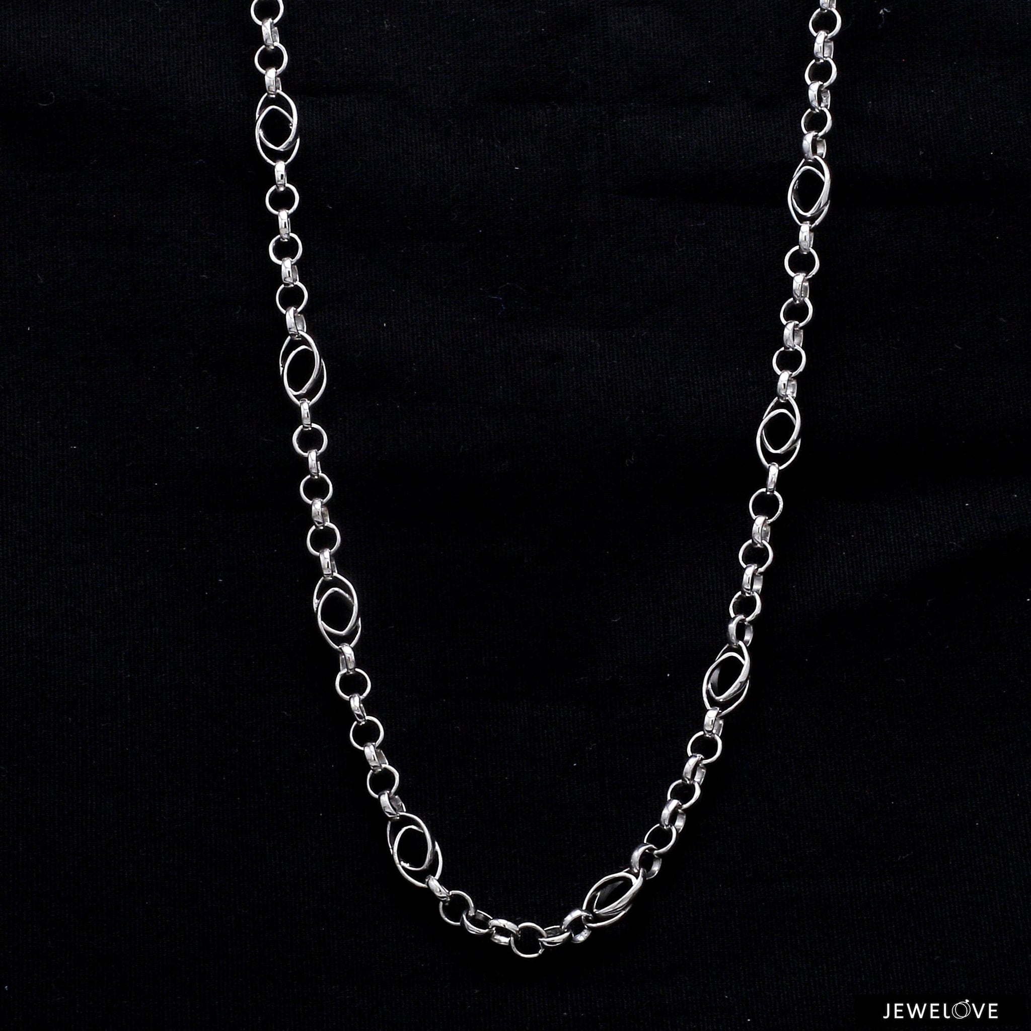 Jewelove™ Chains Platinum Chain for Men JL PT CH 1028