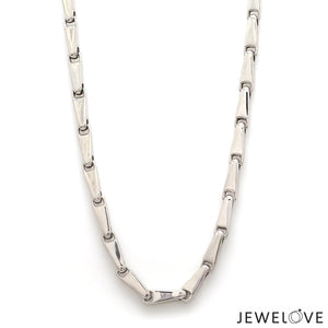 Jewelove™ Chains Platinum Chain for Men JL PT CH 1203-PT