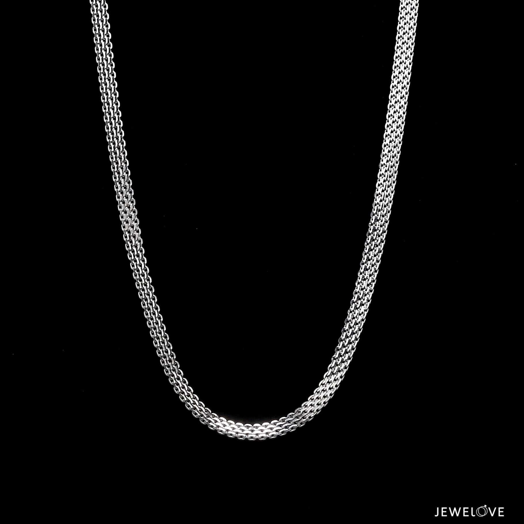 Jewelove™ Chains Platinum Chain for Men JL PT CH 1205