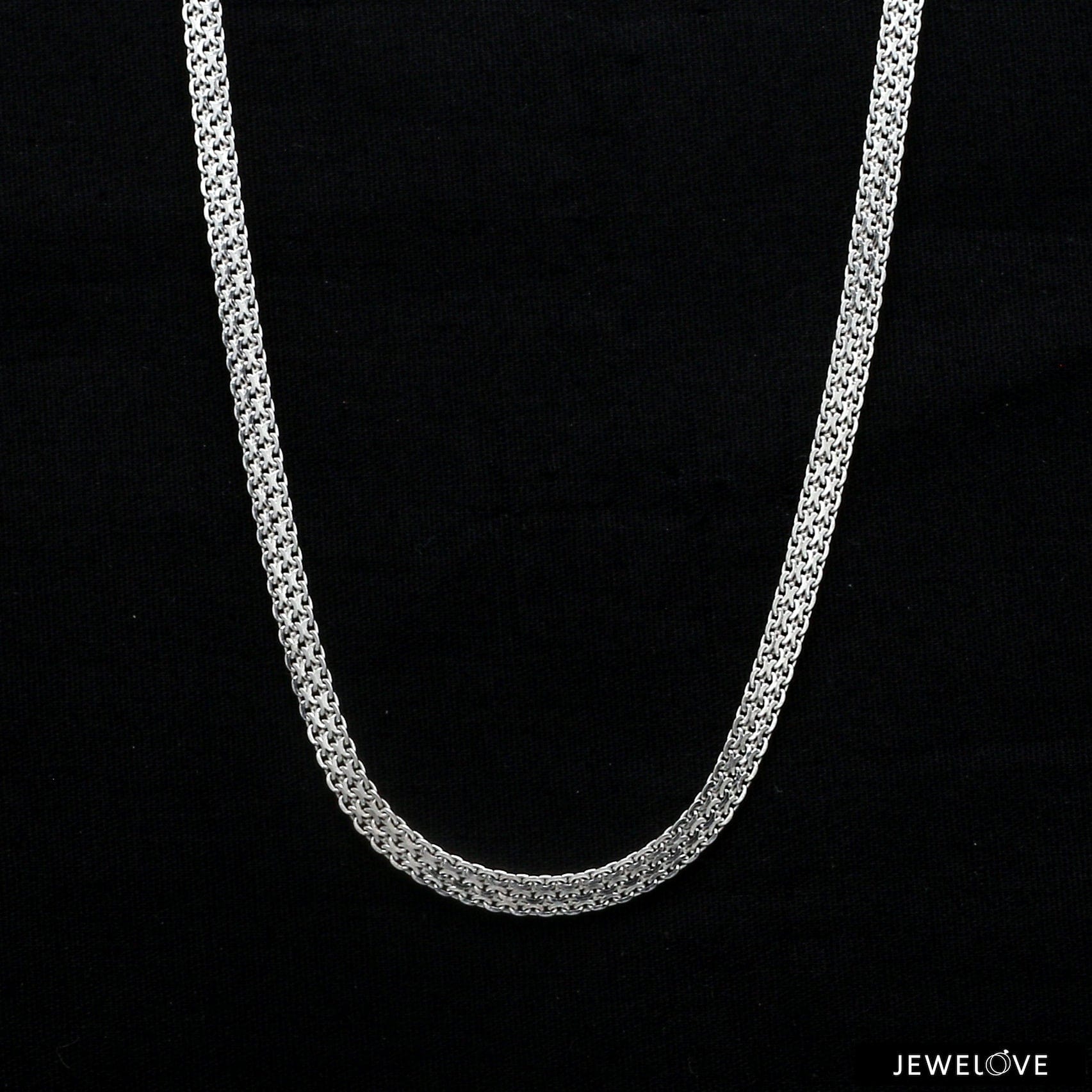 Jewelove™ Chains Platinum Chain for Men JL PT CH 1205