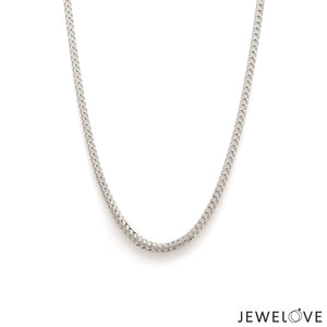 Jewelove™ Chains Platinum Chain for Men JL PT CH 1207