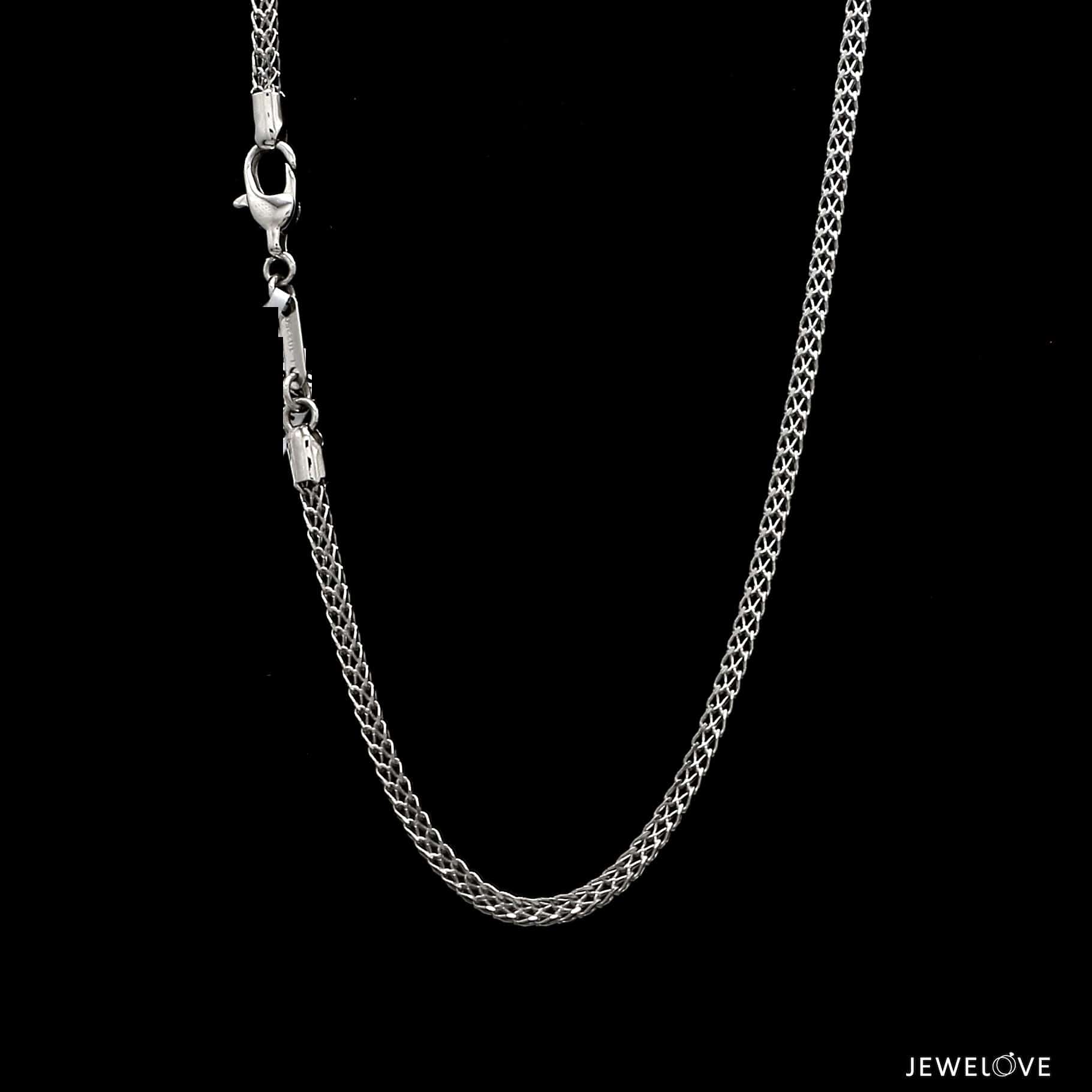 Jewelove™ Chains Platinum Chain for Men JL PT CH 1207