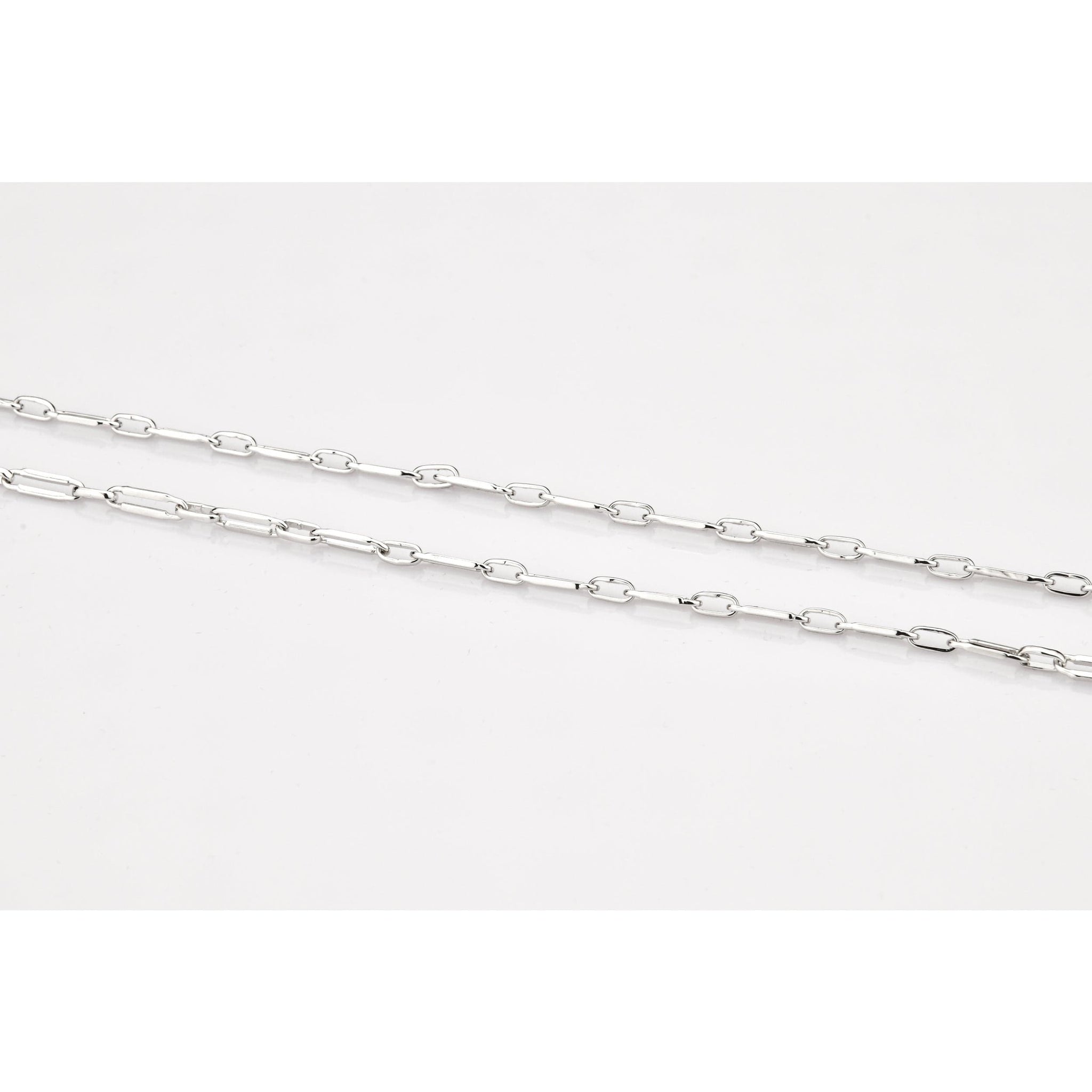 Jewelove™ Chains Platinum Chain with loops JL PT CH 802