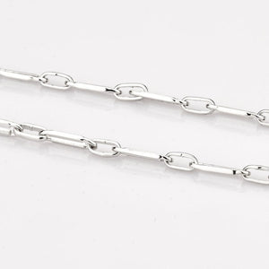 Jewelove™ Chains Platinum Chain with loops JL PT CH 802