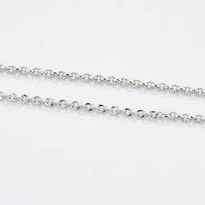 Jewelove™ Chains Platinum Chain with Milgrain Cut Links JL PT CH 770