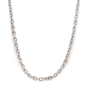 Jewelove™ Chains Platinum Chain with Milgrain Cut Links JL PT CH 770