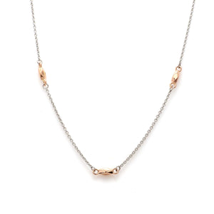 Jewelove™ Chains Platinum Chain with Rose Gold JL PT CH 860