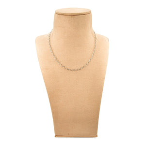 Jewelove™ Chains Platinum Chain with Square Shape Links JL PT CH 835