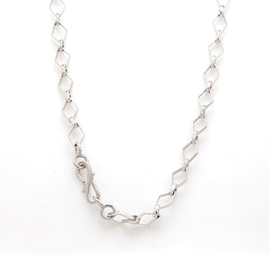 Jewelove™ Chains Platinum Chain with Square Shape Links JL PT CH 835