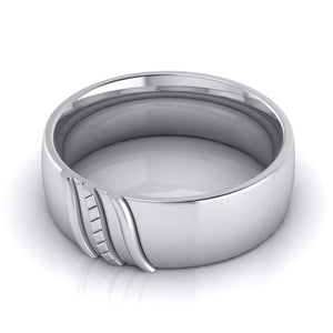 Jewelove™ Rings Platinum Couple Love Bands JL PT CB-7