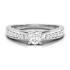 Ready to Ship - Ring Size 12, Platinum Solitaire Ring for Women JL PT 624