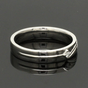 Jewelove™ Rings Platinum Diamond Couple Bands JL PT CB 134