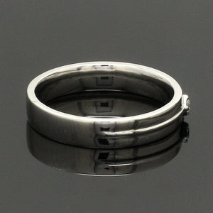 Jewelove™ Rings Platinum Diamond Couple Bands JL PT CB 134