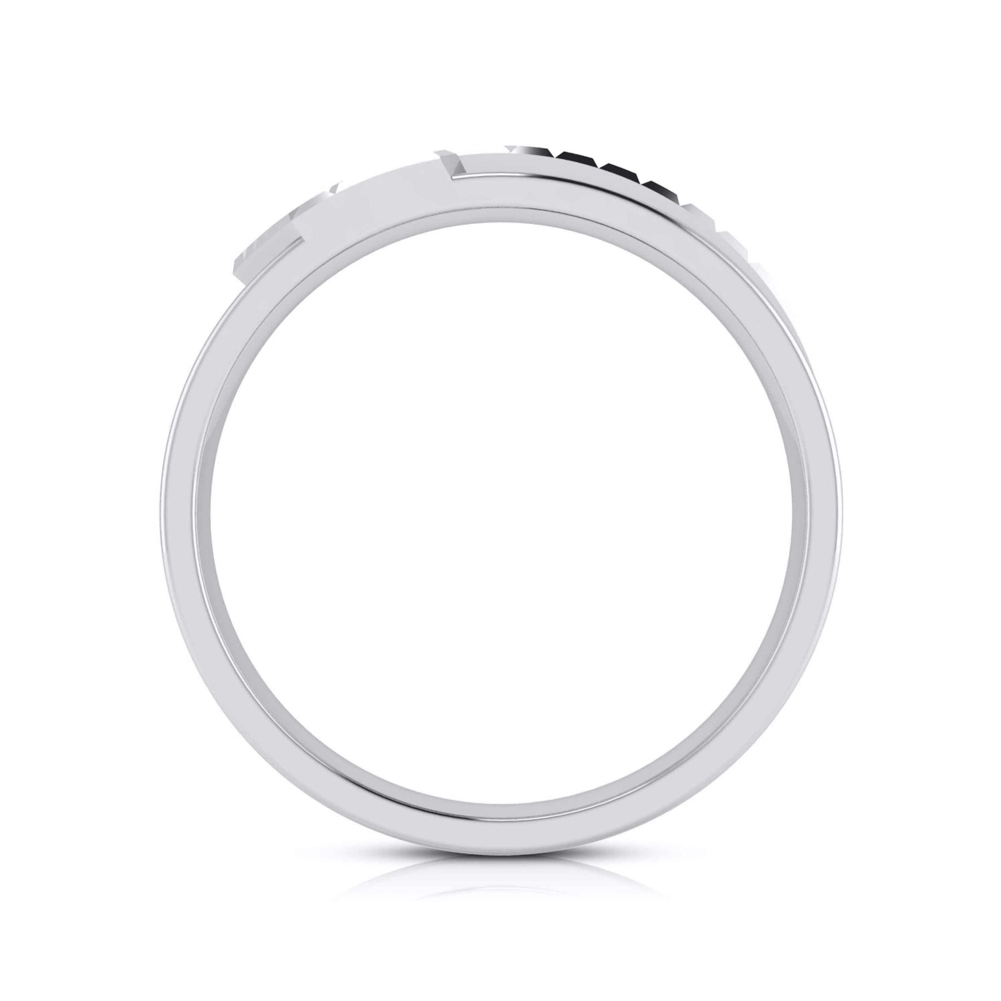 Jewelove™ Rings Platinum Diamond Couple Love Bands JL PT CB-6