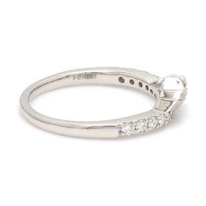 Jewelove™ Rings Platinum Diamond Couple Ring JL PT 1364