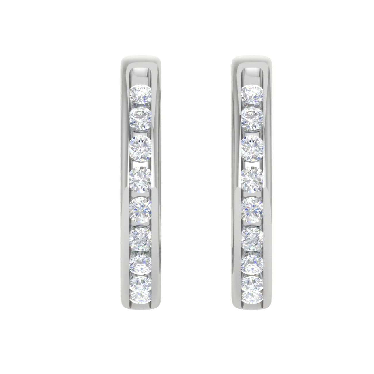 Jewelove™ Earrings Platinum Diamond Earrings JL PT E DH OV 105