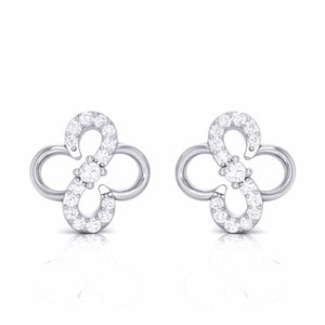 Jewelove™ Earrings Platinum Diamond Earrings JL PT E MST 11