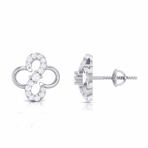 Jewelove™ Earrings Platinum Diamond Earrings JL PT E MST 11