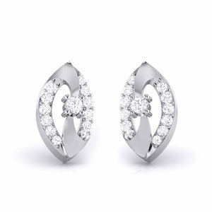 Jewelove™ Earrings Platinum Diamond Earrings JL PT E MST 15