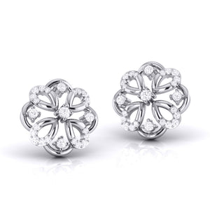 Jewelove™ Earrings Platinum Diamond Earrings JL PT E MST 18