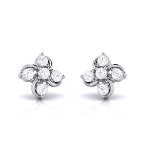 Jewelove™ Earrings Platinum Diamond Earrings JL PT E MST 37